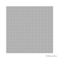 BRIXIES Plus Basis Platte Hellgrau 32 x 32 Noppen