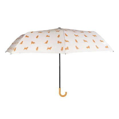 Guarda-chuva Meowmbrella Calico com capa, em neoprene.