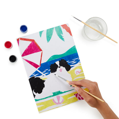 Kit de peinture au numéro L'Eté
