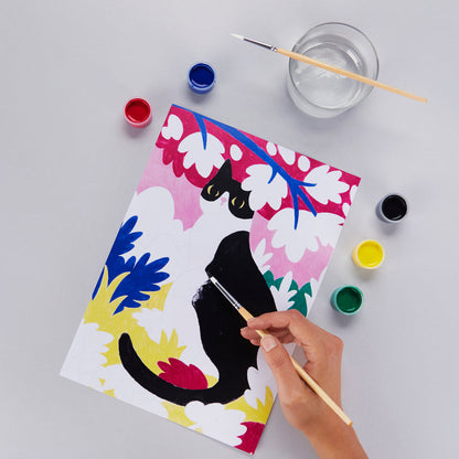 Kit de peinture au numéro L'Automne