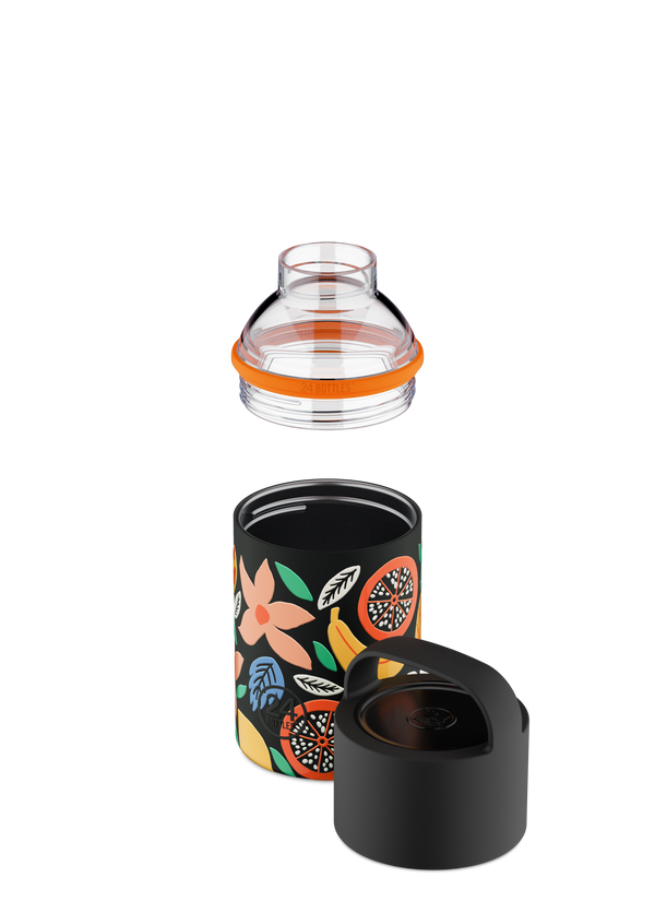 Bouteille sport "Spin Bottle" - Tropical Noir 480ml