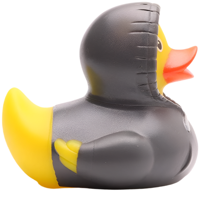 Sudadera con capucha de pato, color gris