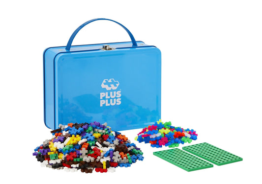 Juego de construcción de maletas de metal PLUS PLUS