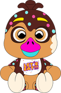 Peluche Chocolate Chica