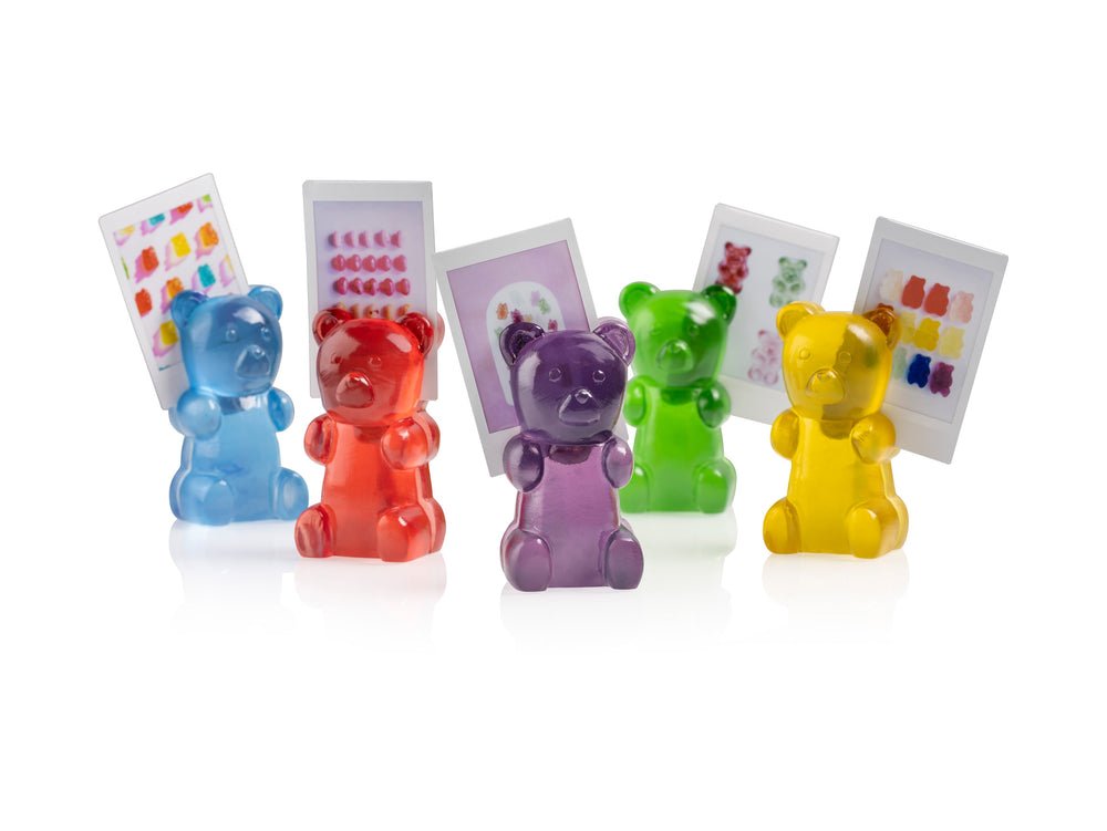 Porte-Photo Magnétique Candy Bear Bleu