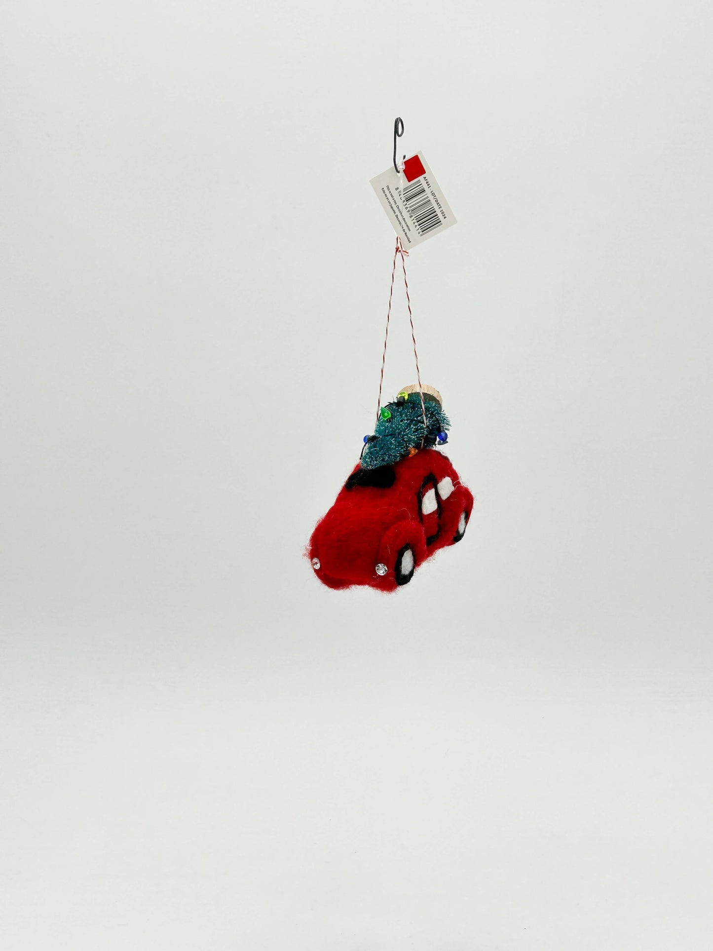 Felt Christmas Car Hanging Decoration