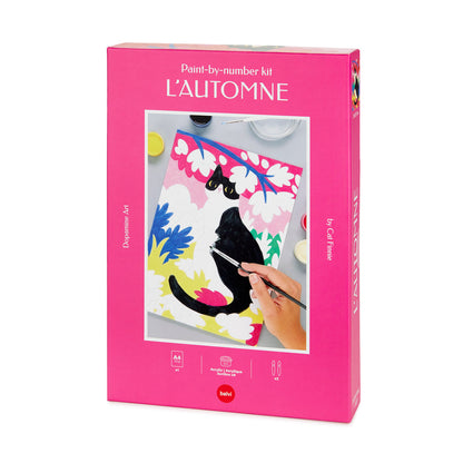 Kit de peinture au numéro L'Automne
