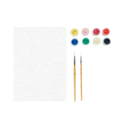 Kit de peinture au numéro L'Eté