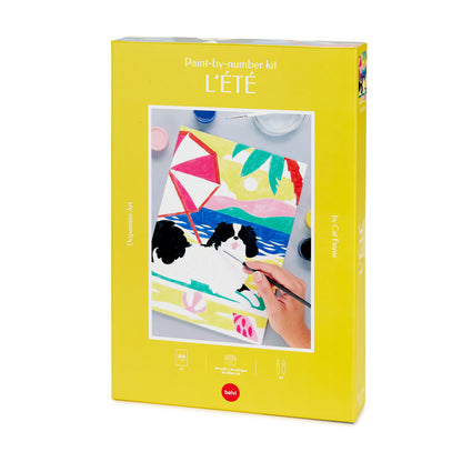 Kit de peinture au numéro L'Eté
