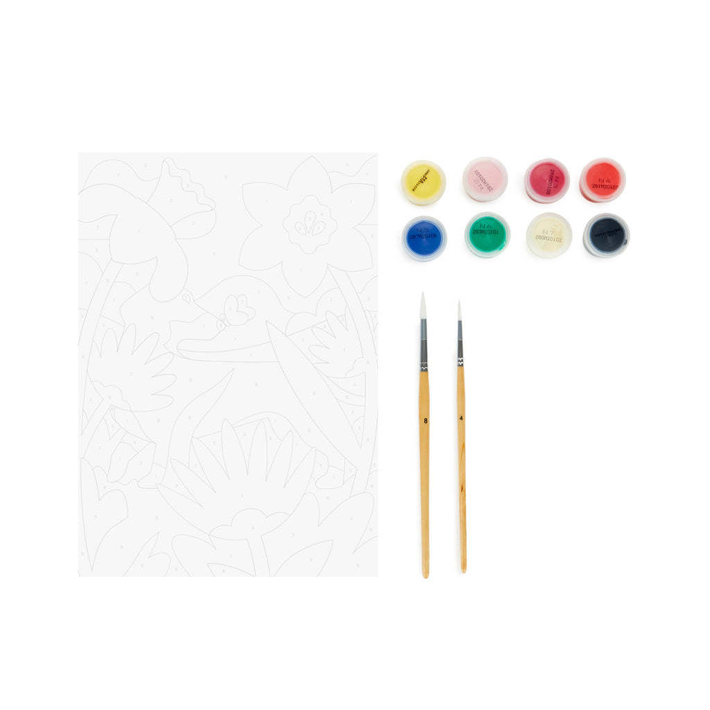 Kit de peinture au numéro Le Printemps