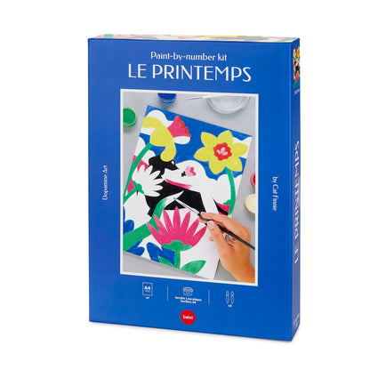 Kit de peinture au numéro Le Printemps