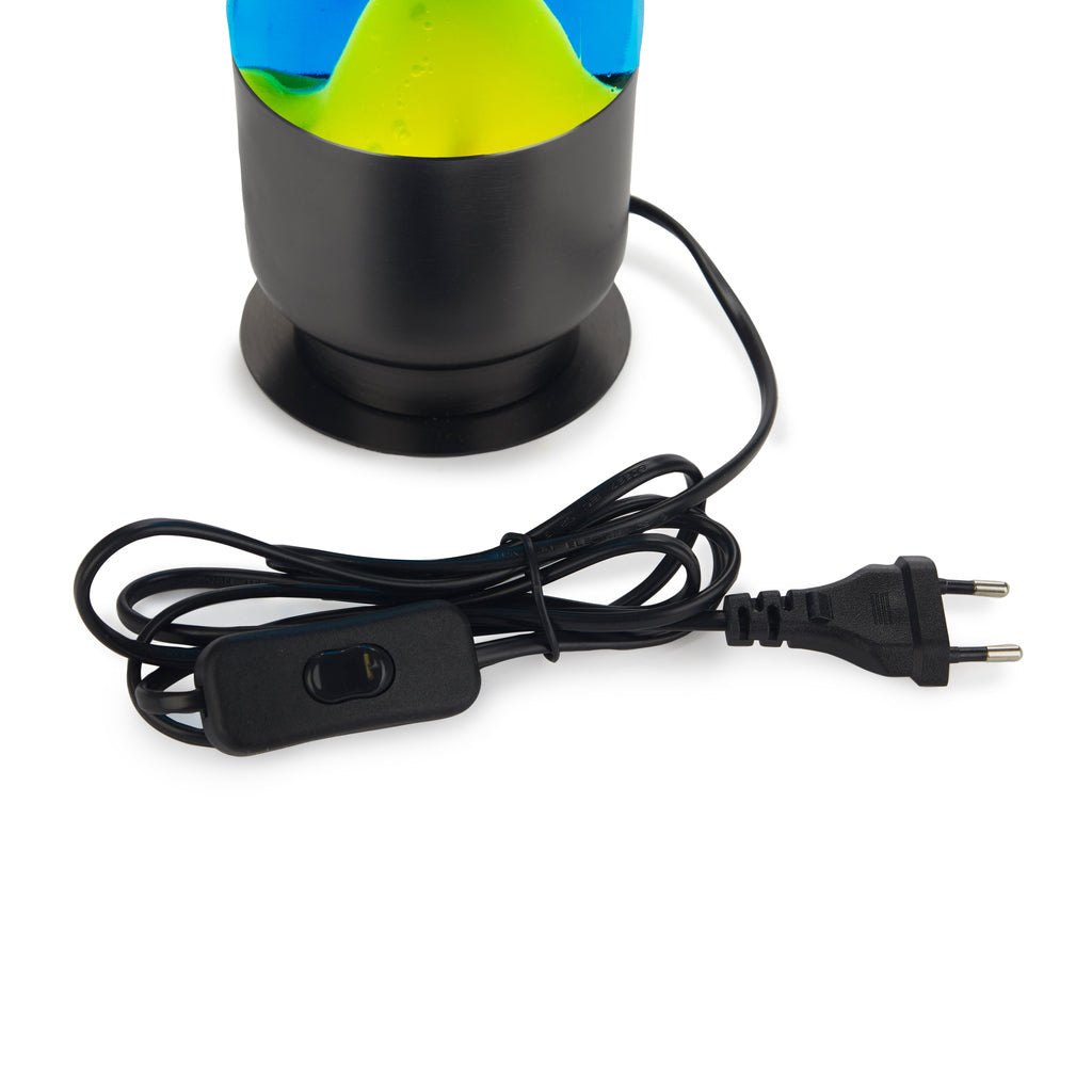 Lampe à lave Capsule - Bleu/Vert