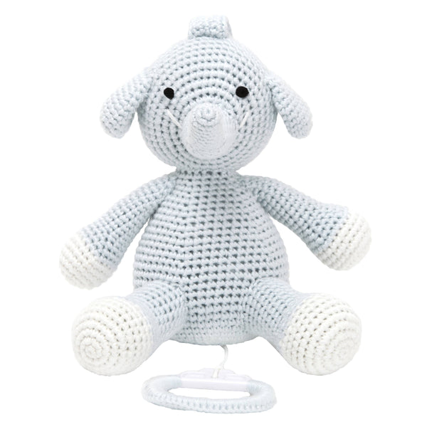 Boîte à musique - Soft Blue Elephant