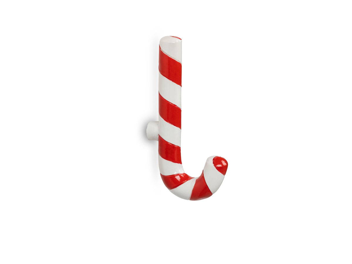 Patère Candy Cane Rouge
