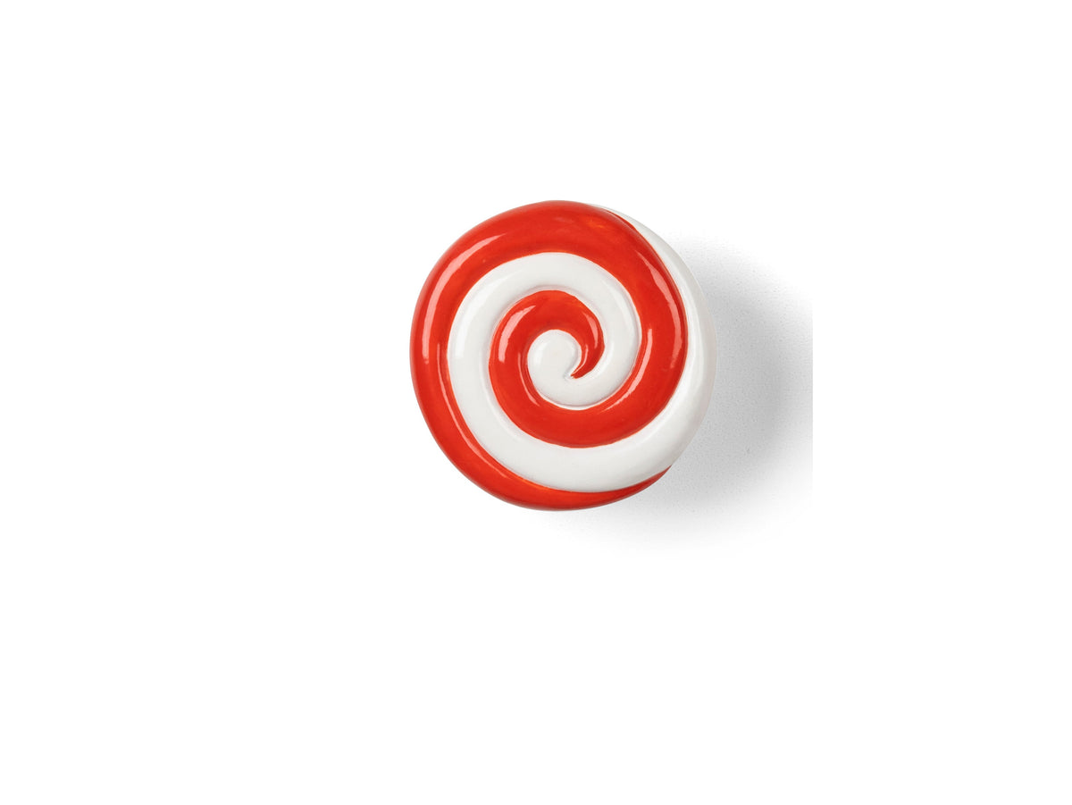 Patère Candy Swirl Rouge