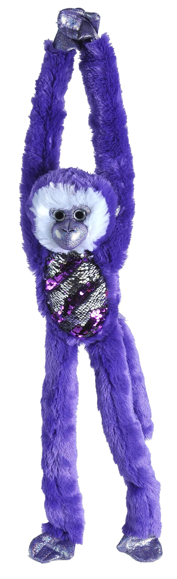   Wild Republic -  Sequin Purple Monkey  Stuffed Animals