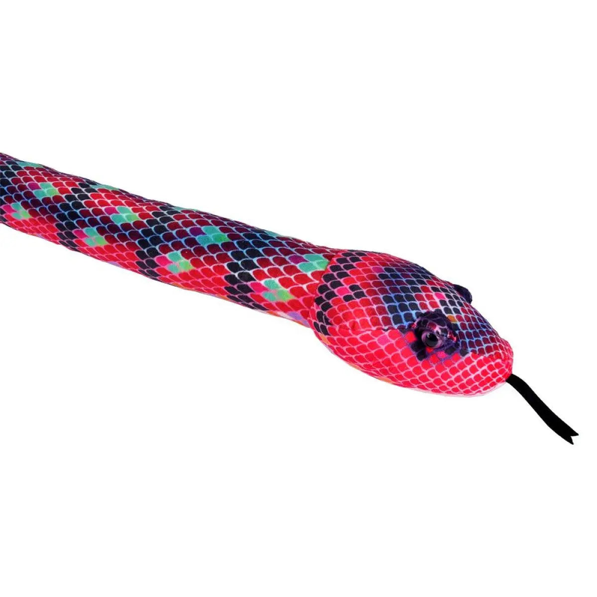   Wild Republic -  Red Green Snake Stuffed Animal - 54"  Stuffed Animals