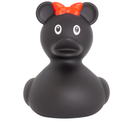 Chica pato-ratón negra