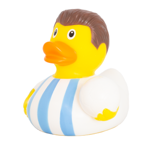 Pato de fútbol de la estrella blanca