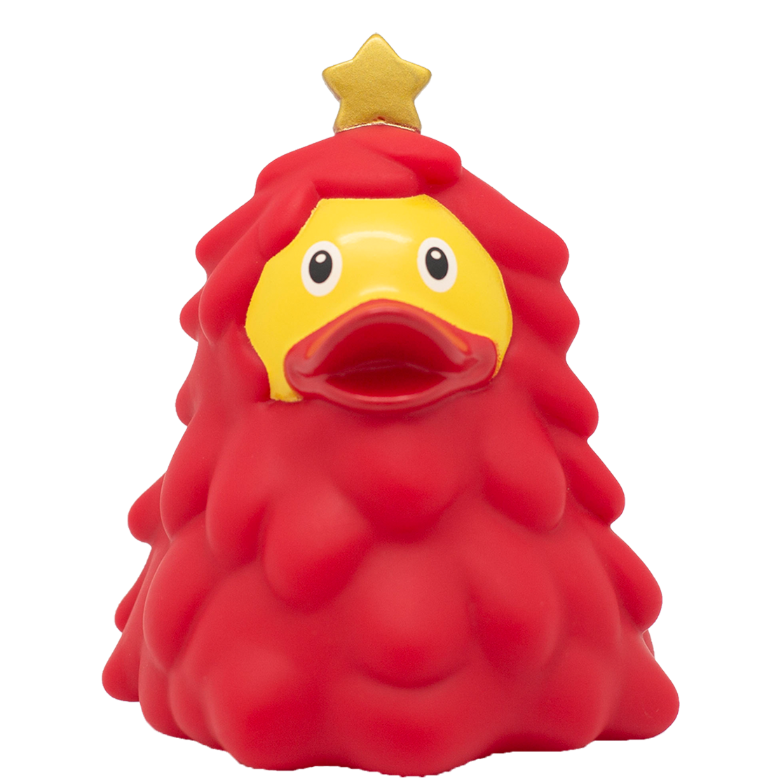 Pato Arbol De Navidad Rojo