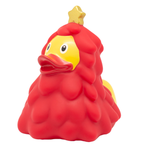 Duck Christmas Tree Red