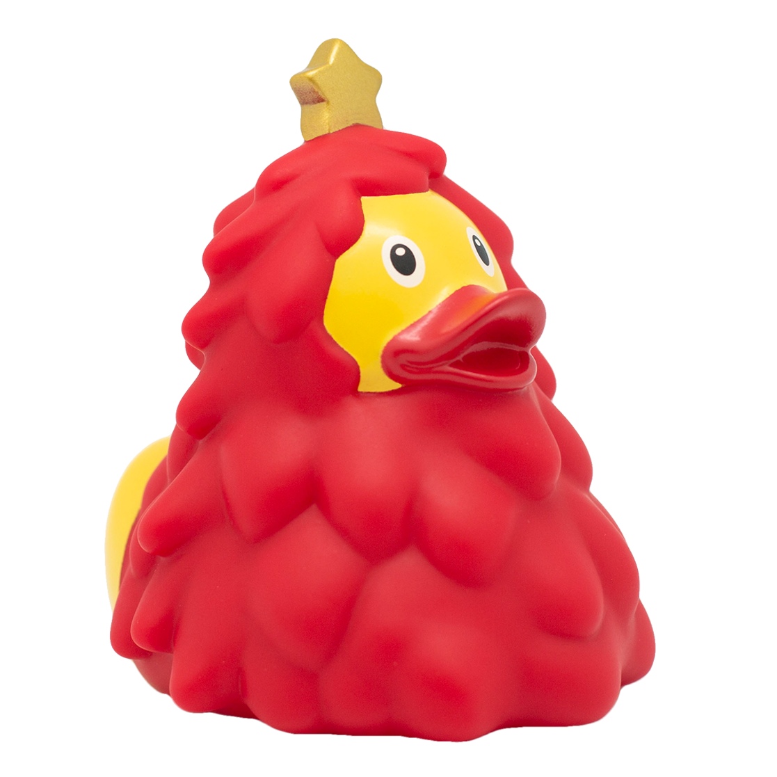 Duck Christmas Tree Red