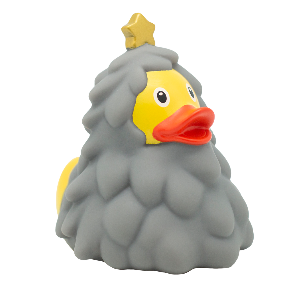 Pato Árbol De Navidad Gris