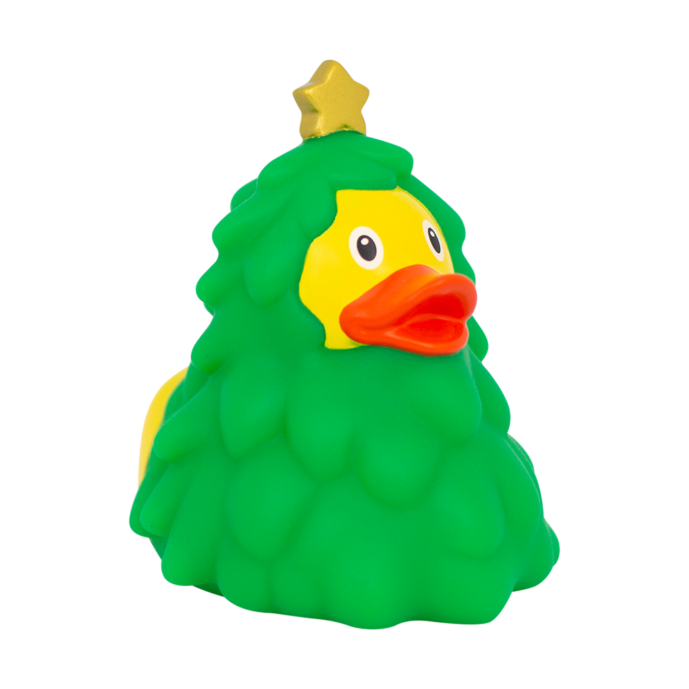 Pato da Árvore de Natal Verde