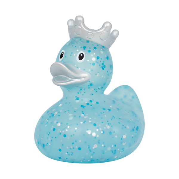 Canard Bleu Couronne Pailleté