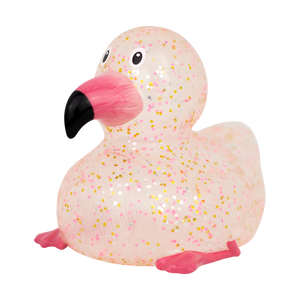 Canard Flamant Rose Pailleté