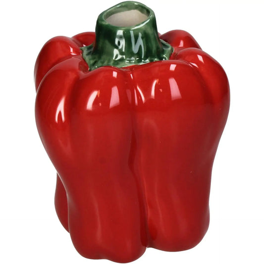 Small Red Pepper Vase