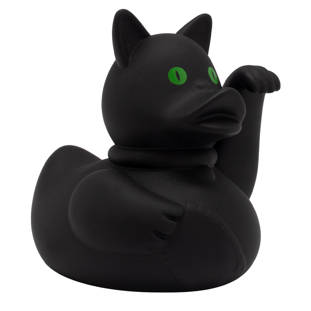 Canard Chat Chanceux Noir
