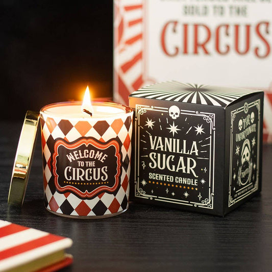 Bougie Cirque Mystique Vanille Sucrée