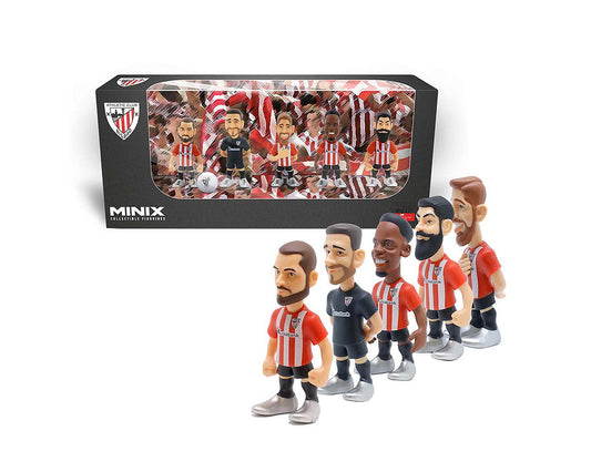 pack de 5 joueurs athletic club bilbao minix