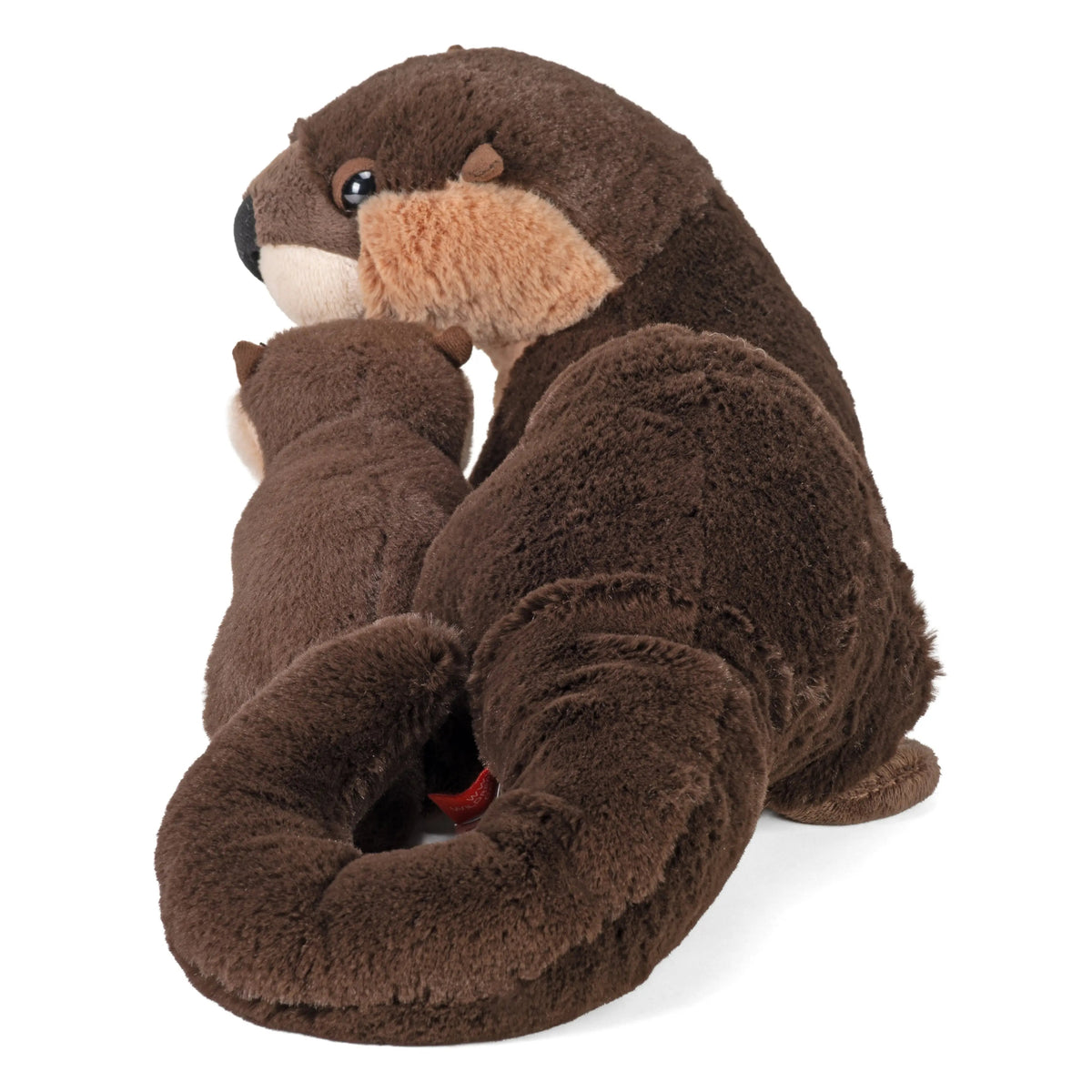 Wild Republic Mom & Baby River Otter Stuffed Animal - 12" Stuffed Animals