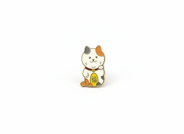 Spilla del gatto fortunato
