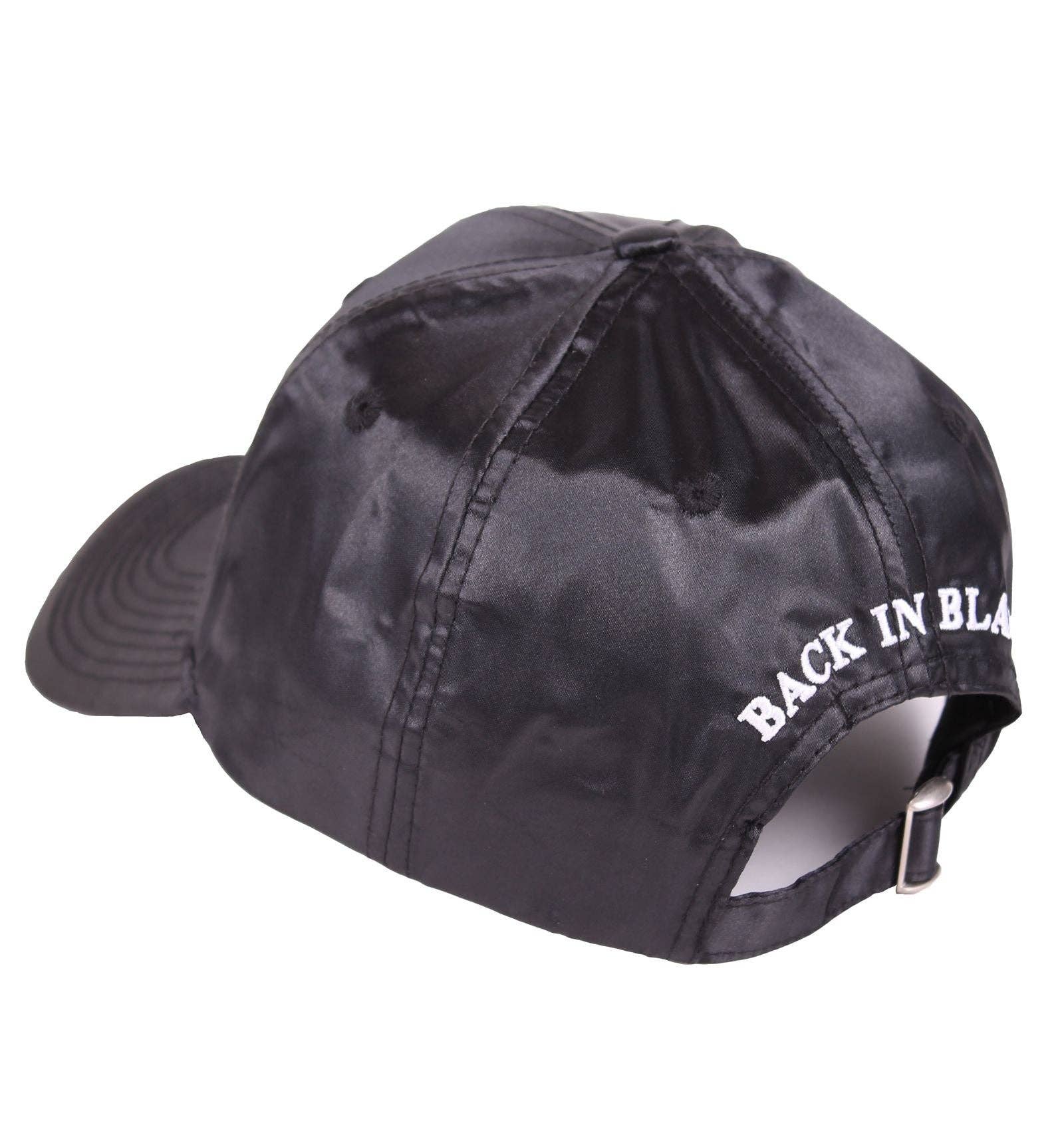 casquette ac dc back in black cotton division
