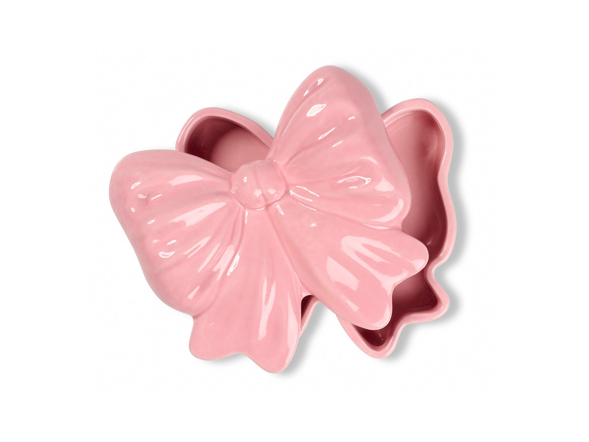 Boîte à Bijoux Nœud Rose
