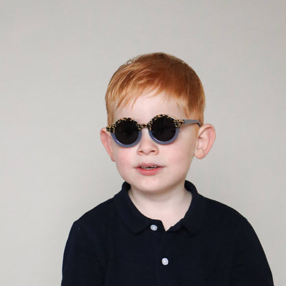 Lunettes de Soleil Bébé - CAT 4 - Léopard Transparent