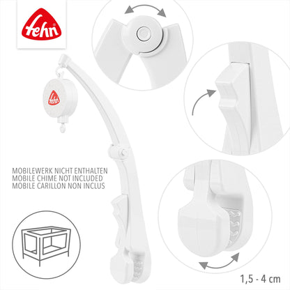 Travel Mobile Poles White