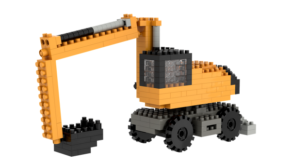 BRIXIES Radbagger