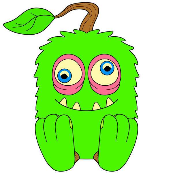 Furcorn Stickie (6in)