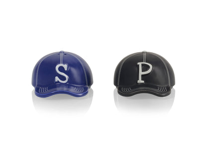 Salt and Pepper Caps (set of 2)