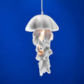 Lampada da soffitto Ava, bianca, 22,5 x 21,5 x 42 cm