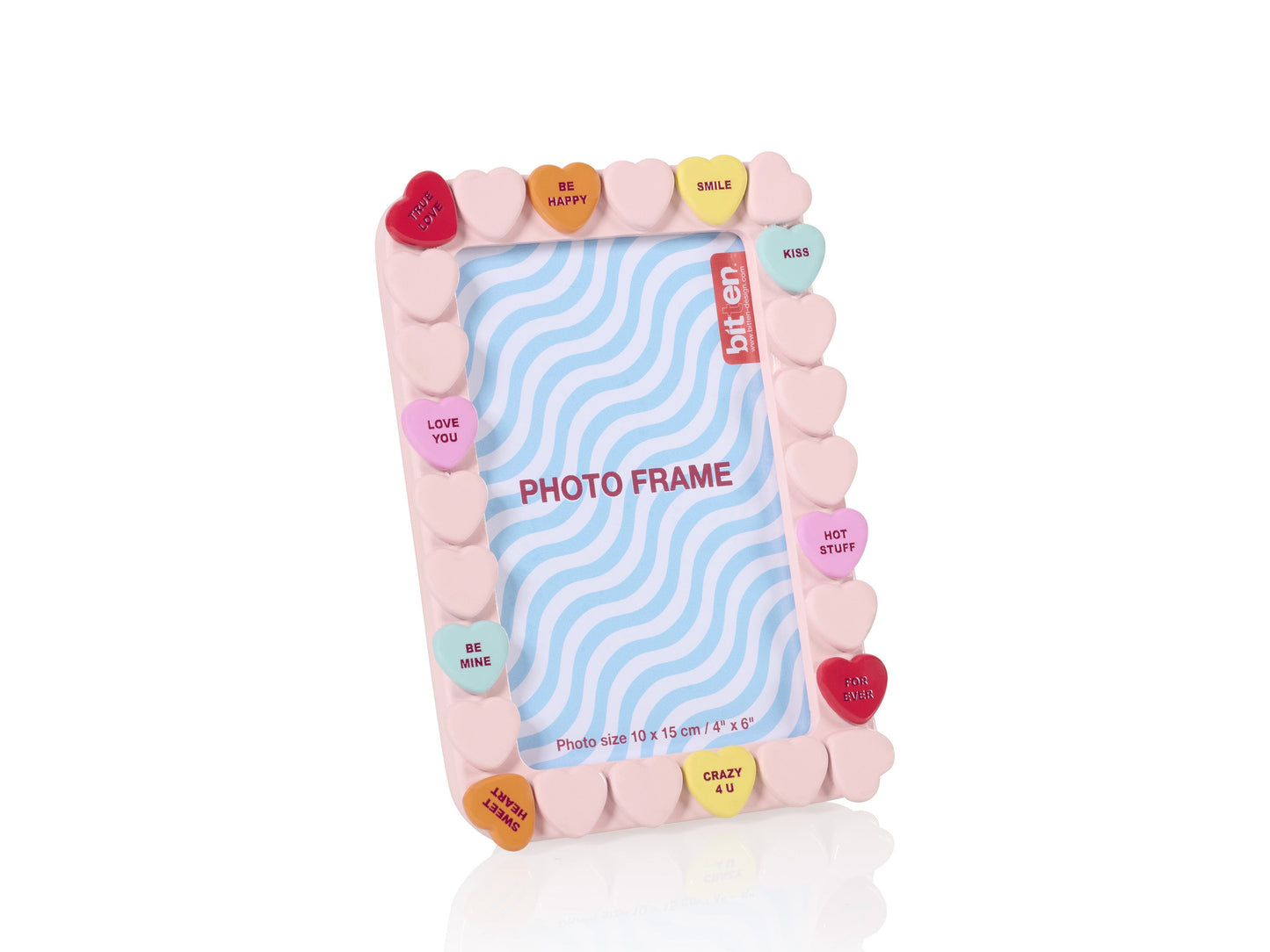 Sweet Heart Photoframe Pink