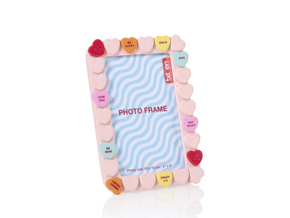 Sweet Heart Photoframe Pink
