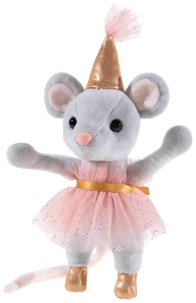 Peluche Partymaus Ratita (3 trajes posibles) - 18 cm