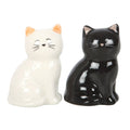 Amuletos de la suerte: gatos blancos y negros