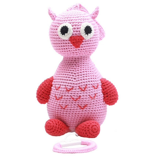 Carillon - Gufo rosa