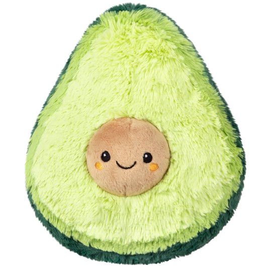 Mini aguacate de peluche aplastable